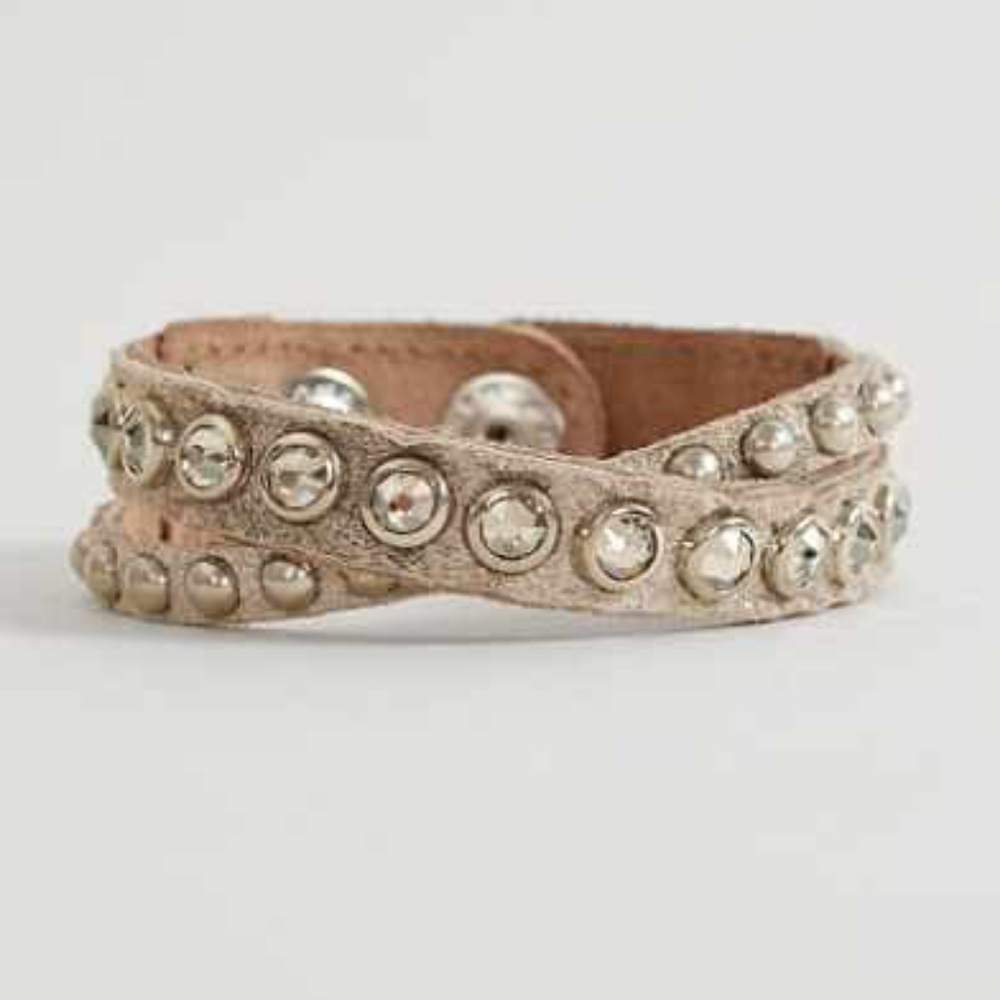 LEATHEROCK STUDDED BRACELET from BUCKLE